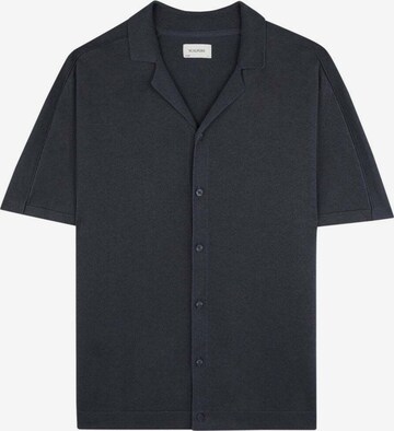 Scalpers Regular fit Overhemd 'Ornos ' in Blauw: voorkant
