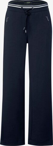 CECIL Regular Pants in Blue: front