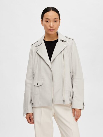 SELECTED Between-Season Jacket 'Madison' in Grey: front