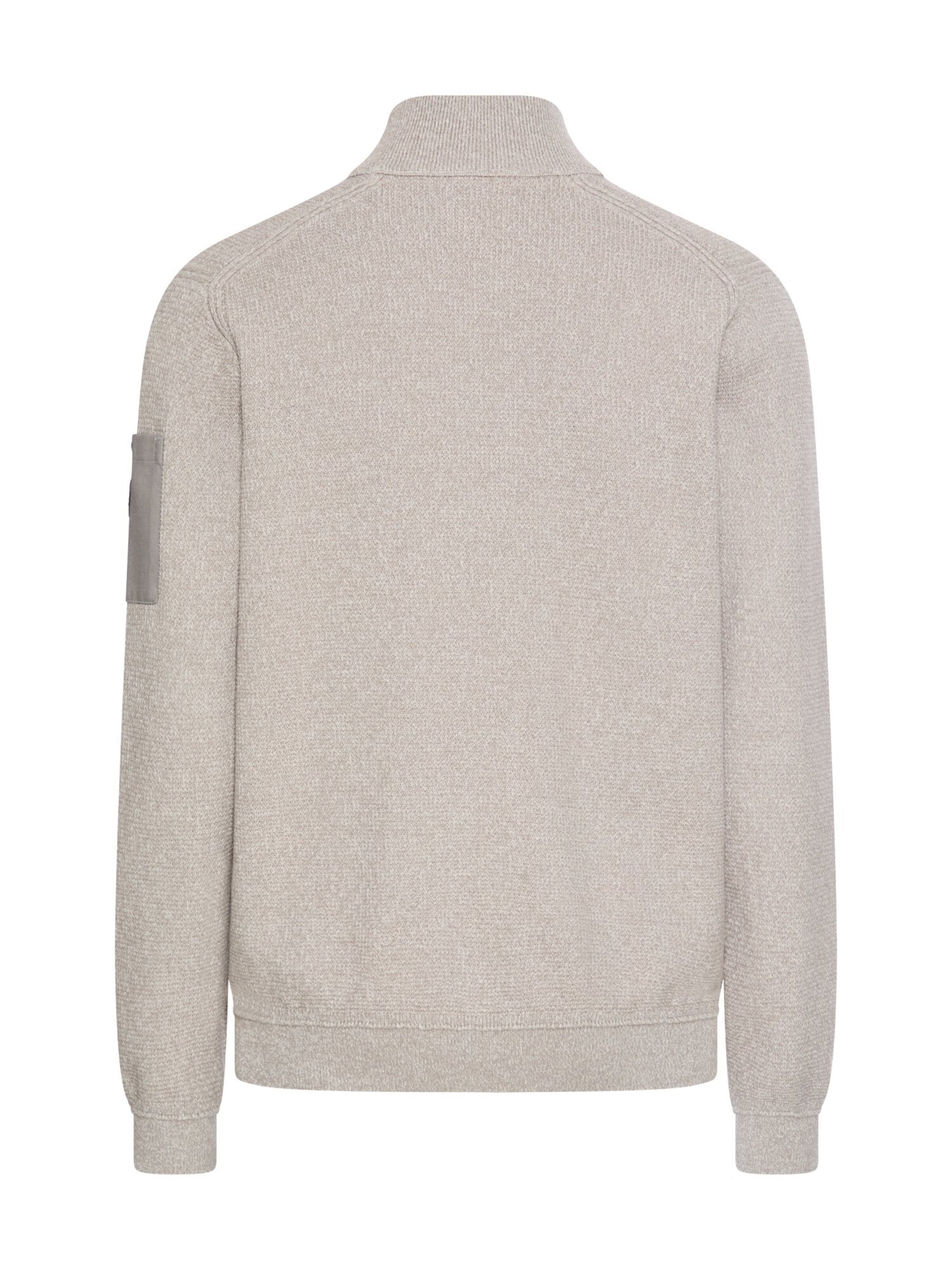 CAMEL ACTIVE Strickjacke in Grau