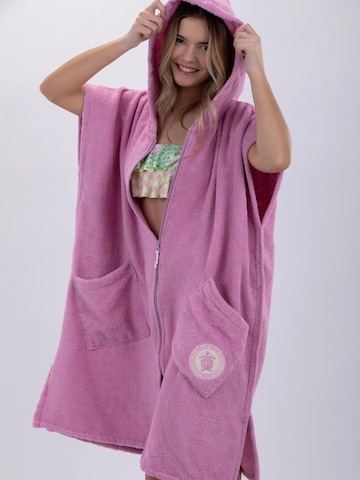 Pacifique Sud Sport badjas 'Surf Rosa' in Roze