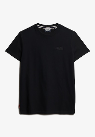 Superdry Shirt 'Essential' in Zwart