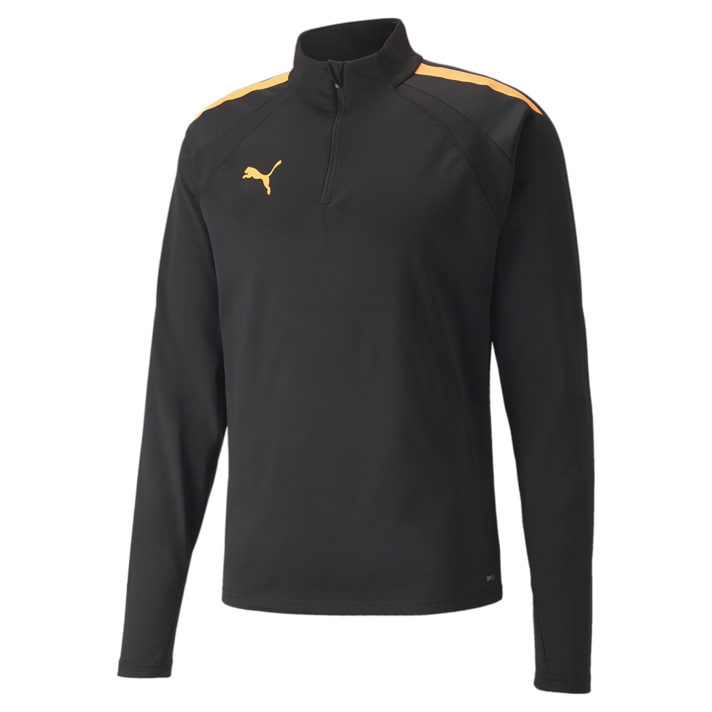 PUMA Sportovní mikina 'Team Liga' – černá: přední strana