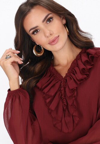 faina - Blusa en rojo