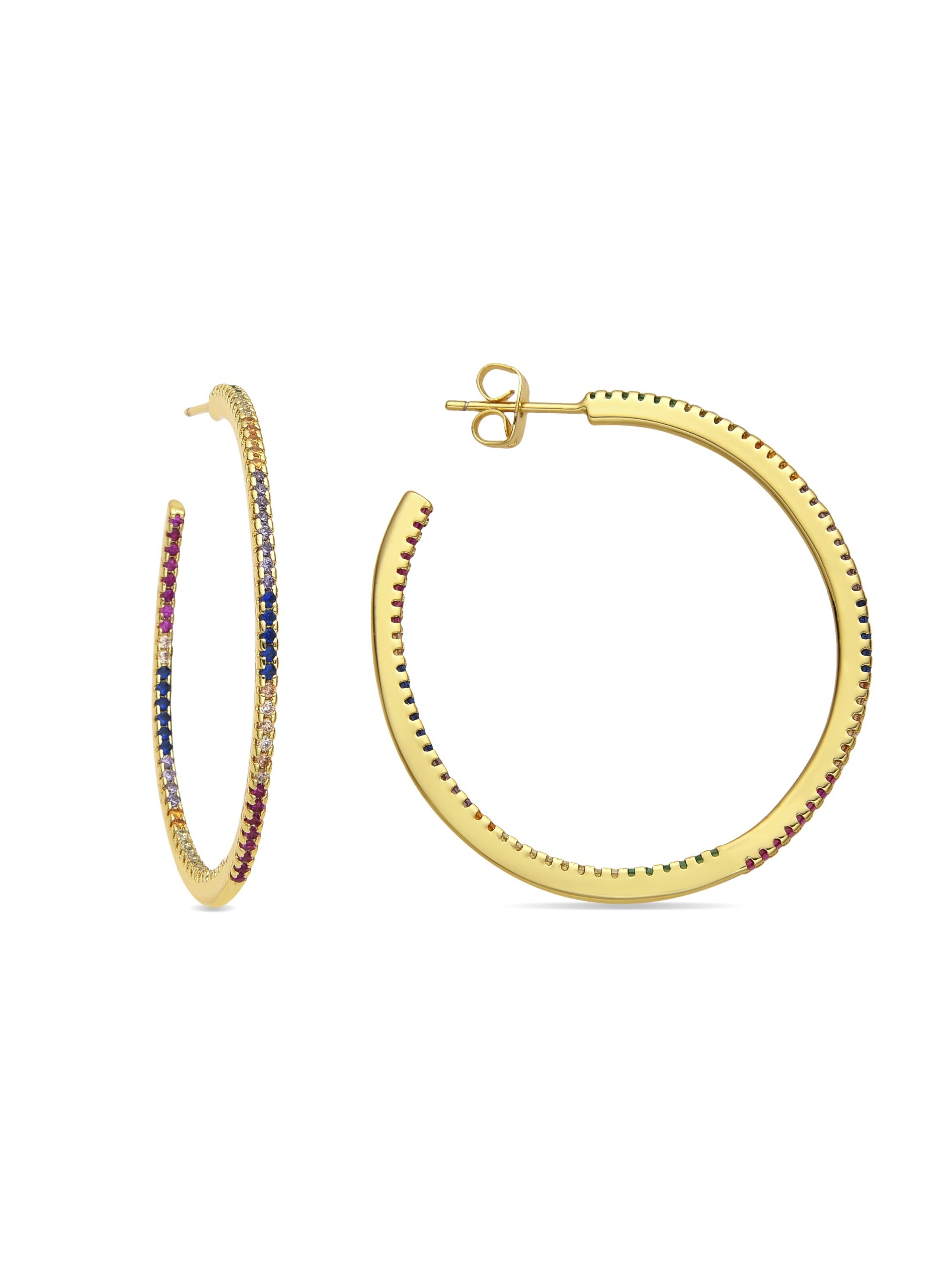 Luxenter Pendientes 'Macare' en mezcla de colores, Vista del producto