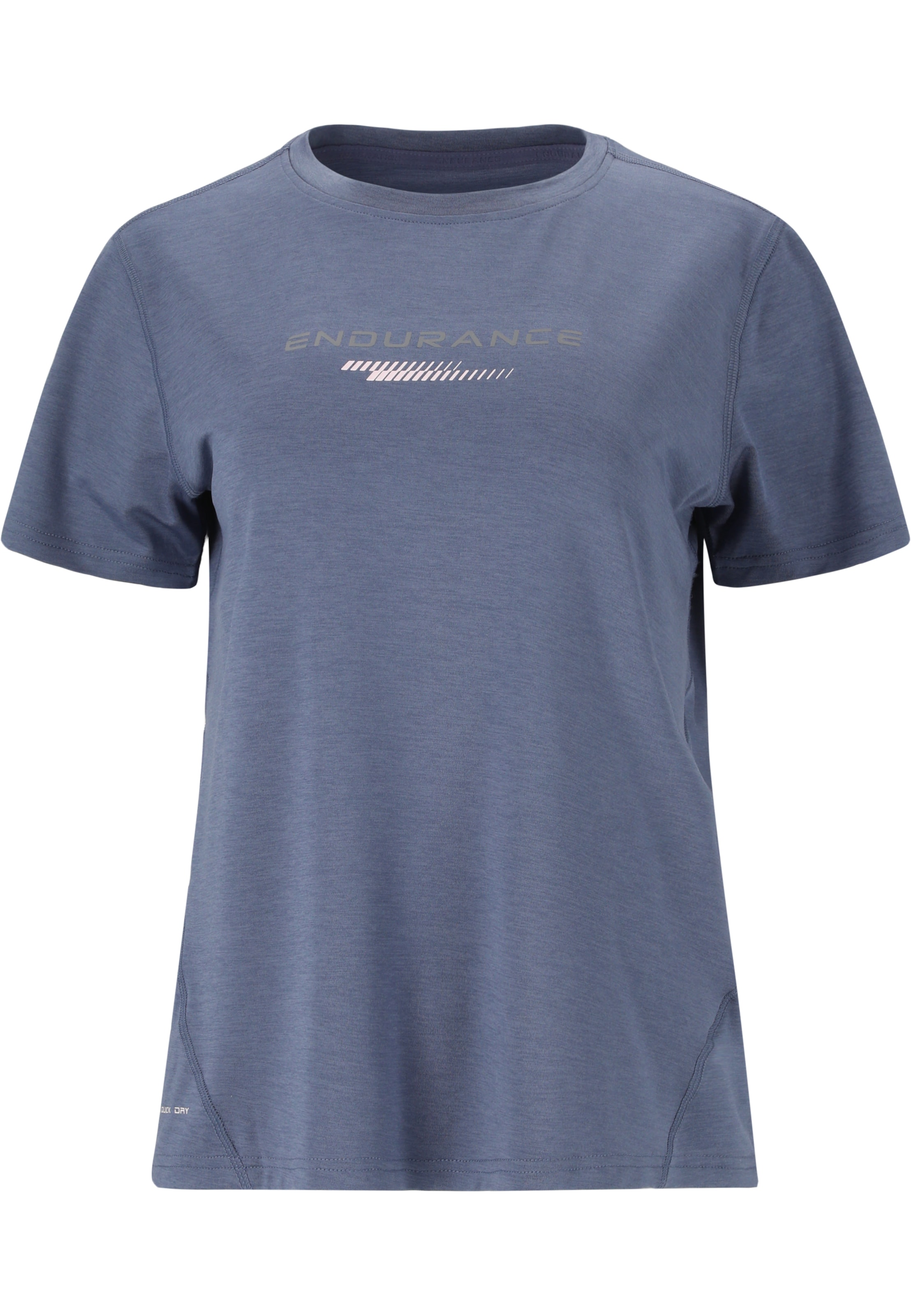 ENDURANCE Functioneel shirt 'WANGE' in Blauw: voorkant