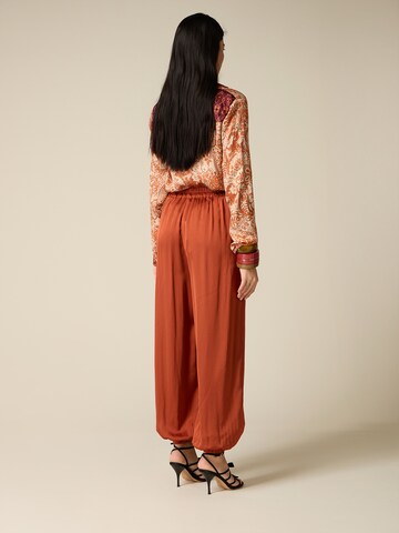 Loosefit Pantalon oltre en orange