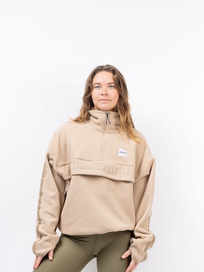 Eivy Pull-over de sport en sable, Vue avec produit
