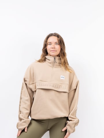 Eivy Sports sweater in Beige: front