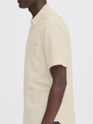 BLEND Regular fit Overhemd ' BHBAY LINEN ' in Beige