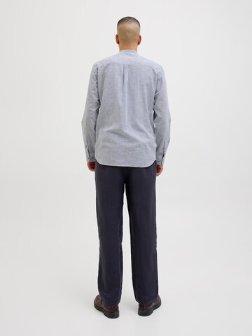 Slim fit Camicia 'JJESummer Band' di JACK & JONES in blu