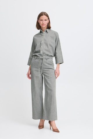 b.young Wide Leg Jeans 'BYKimu' i grå