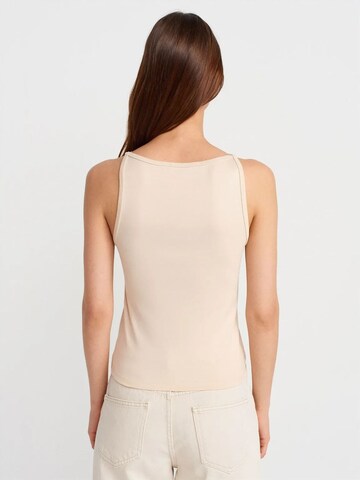 Dilvin Blusen in Beige