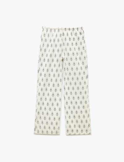 Koton Hose in schwarz / weiß, Produktansicht