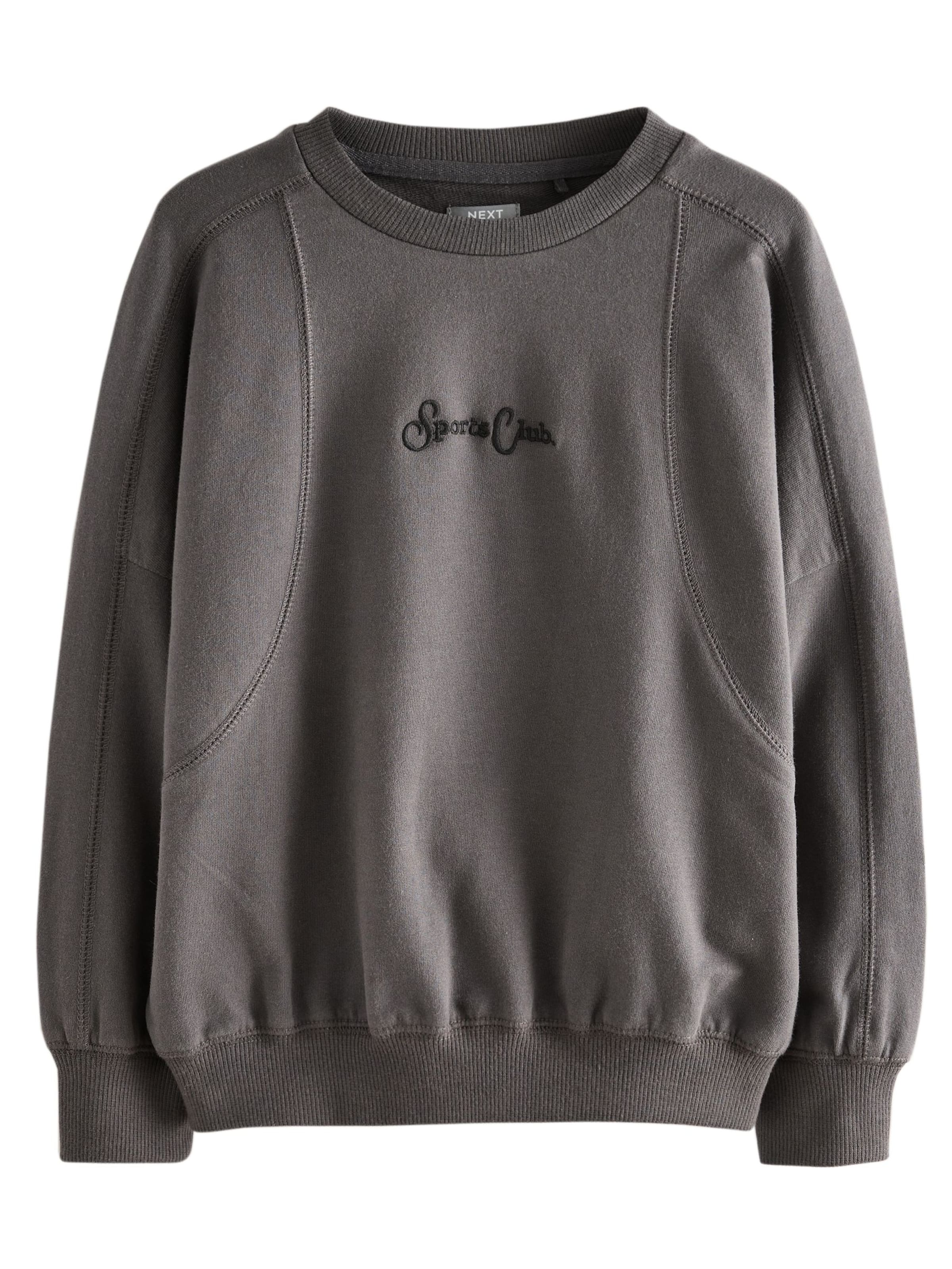 pilka Next Megztinis be užsegimo 'Sports Club': priekis
