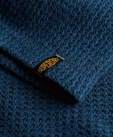 Superdry Comfort fit Button Up Shirt in Blue