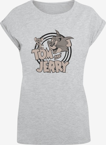 ABSOLUTE CULT T-Shirt 'Tom And Jerry' in Grau: predná strana