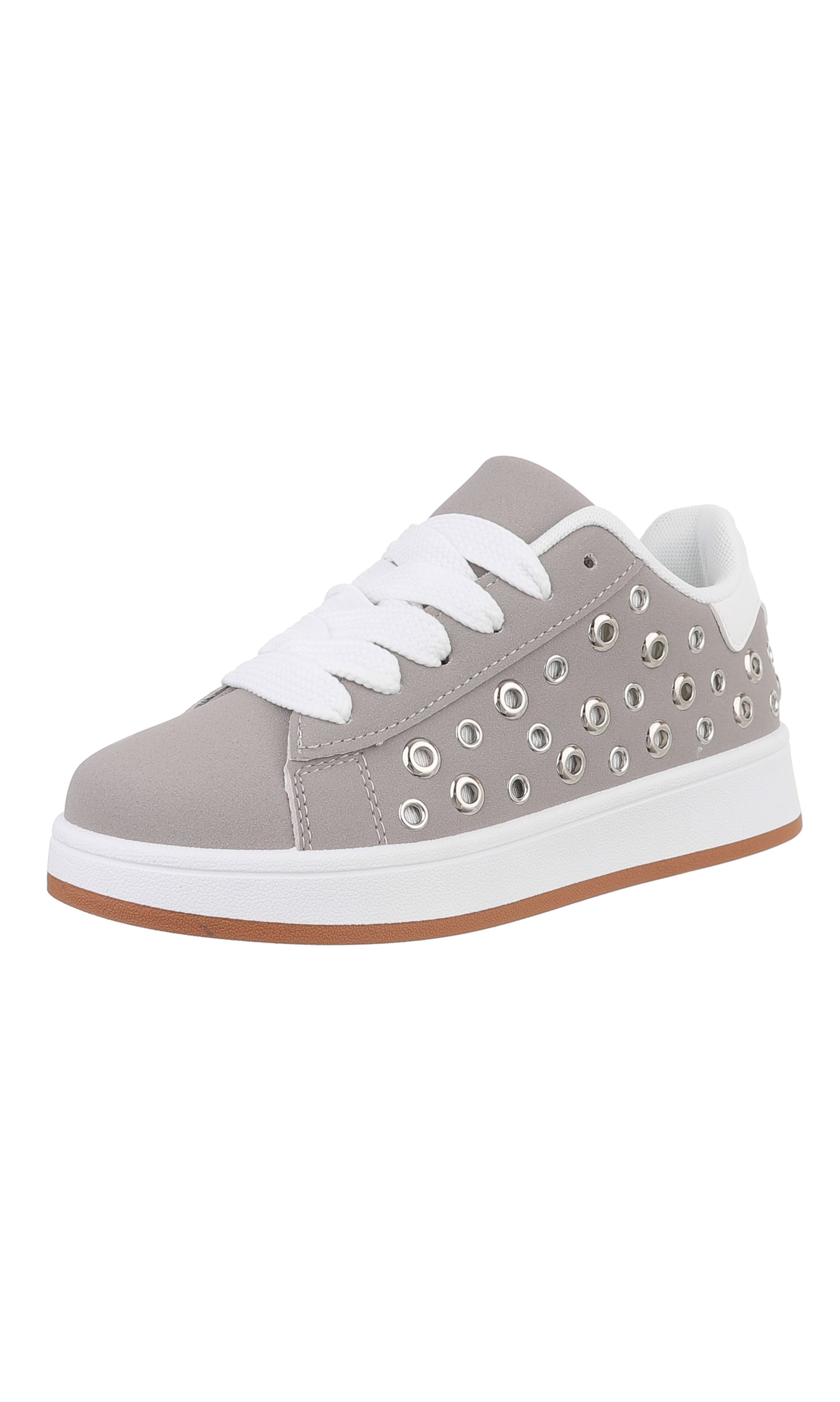 Ital-Design Sneakers in Grey: front