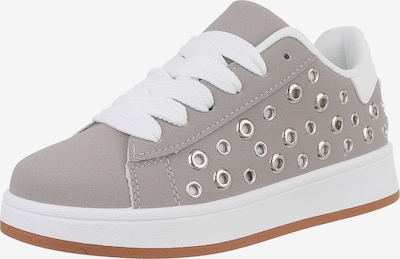 Ital-Design Sneaker in grau / silber / weiß, Produktansicht