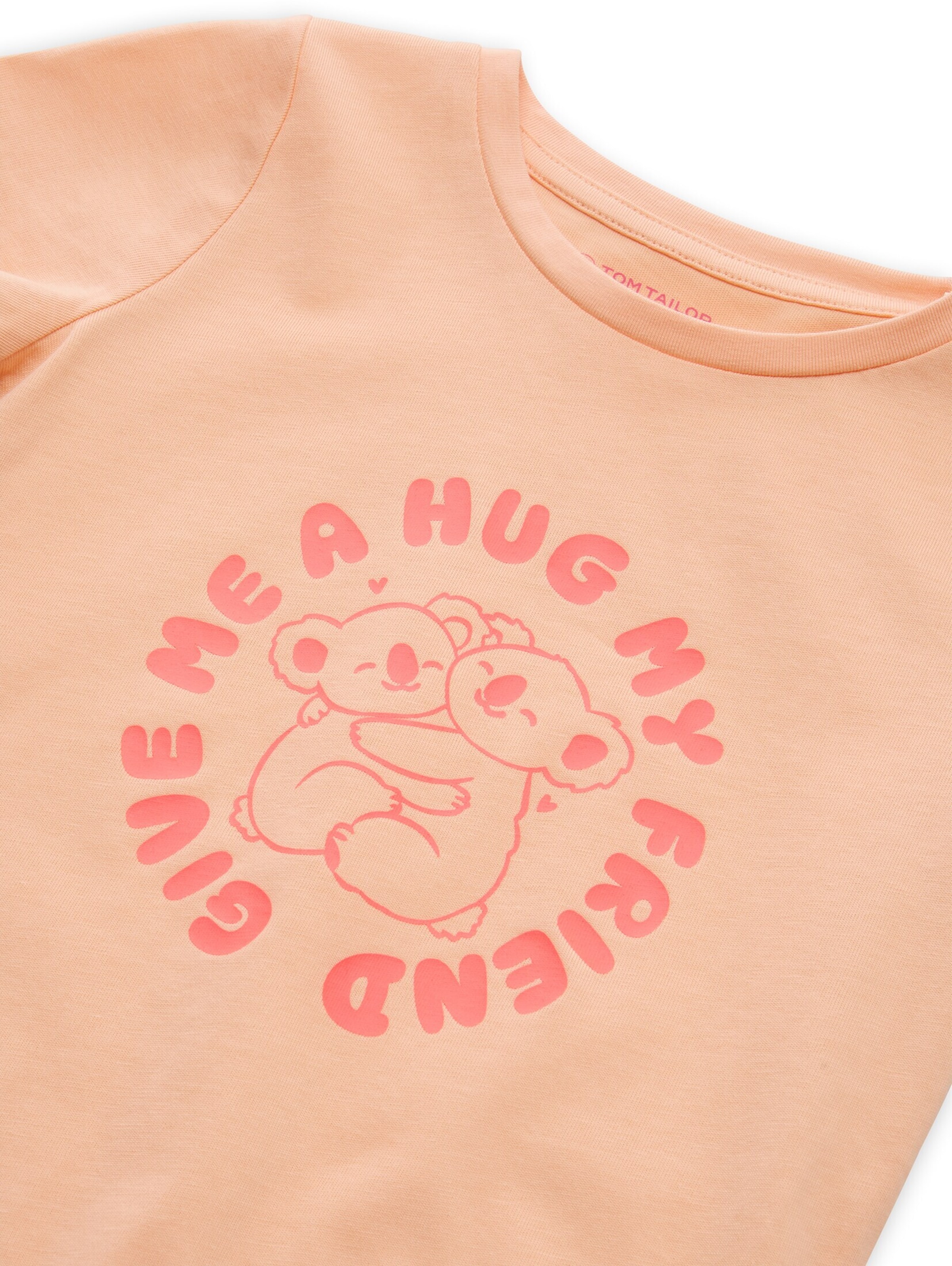 TOM TAILOR Shirt in Orange