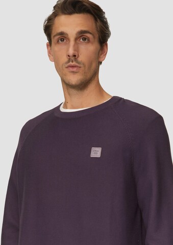 Pull-over s.Oliver Red Label Big & Tall en violet