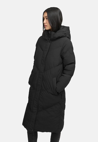 Manteau d’hiver 'Teonaa 16' MARIKOO en noir : devant