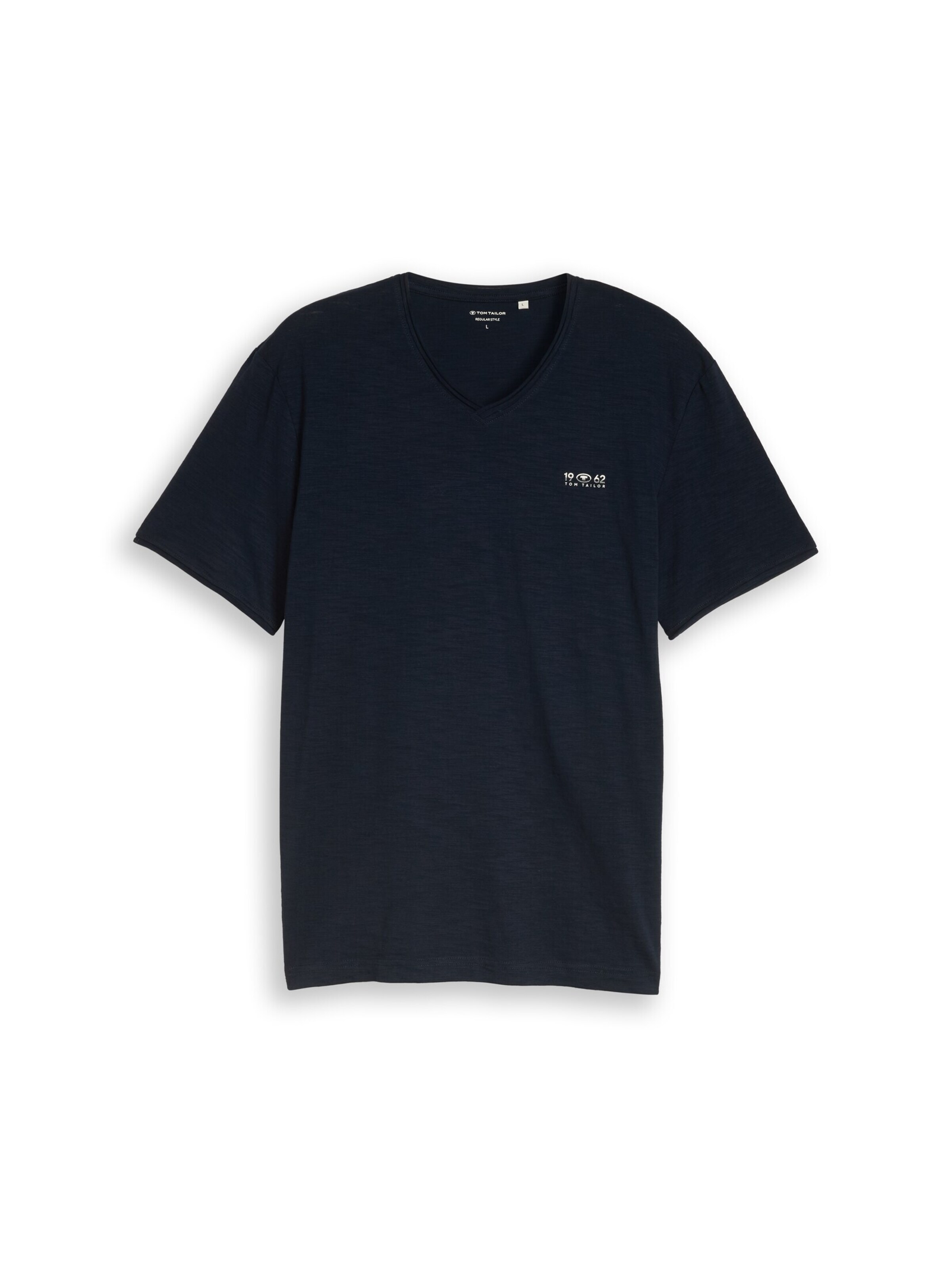 T-Shirt TOM TAILOR en bleu : devant