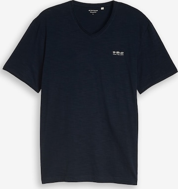 T-Shirt TOM TAILOR en bleu : devant