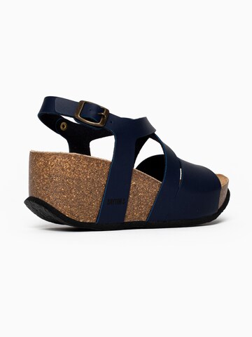 Bayton Sandal 'Malaga' in Blue