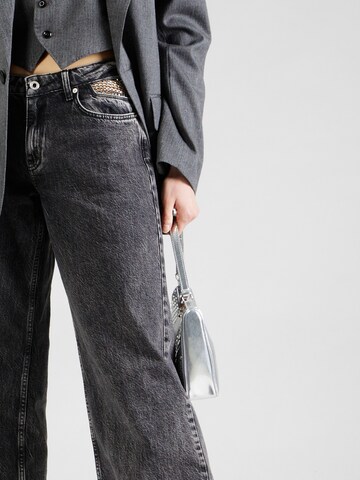 KARL LAGERFELD JEANS Loosefit Jeans in Zwart