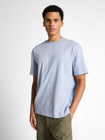 Tricou de la TOM TAILOR DENIM pe albastru: față