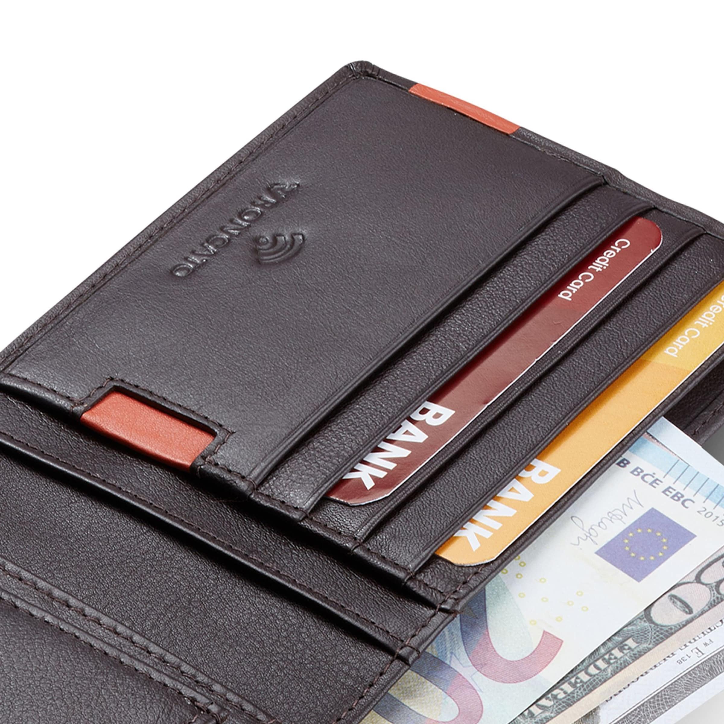 Roncato Wallet 'Monaco' in Brown