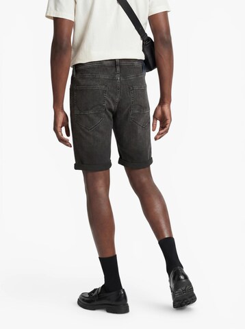 JACK & JONES - Slimfit Vaquero 'JWHRICK JJFOX' en negro
