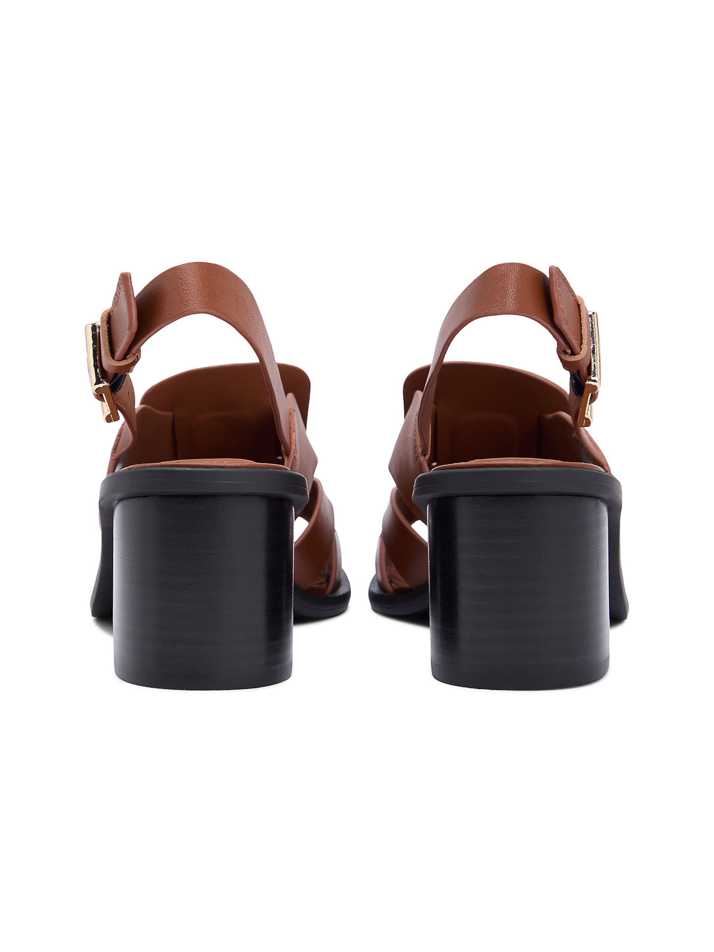 Sandales à lanières TOMMY HILFIGER en marron