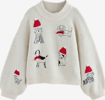 Next Tröja i beige: framsida