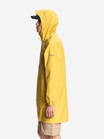 AIGLE Funktionsjacka 'RAINPACK 90' i gul: sida