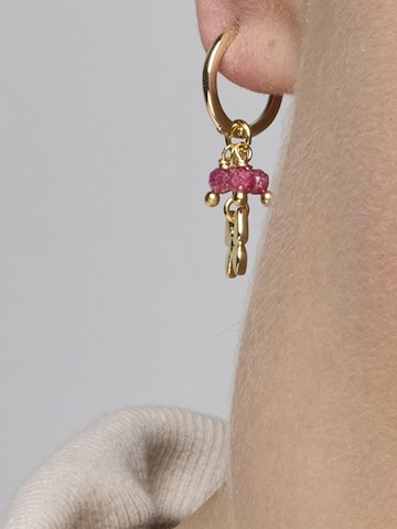 Luxenter Oorbellen 'Coaran' in Roze