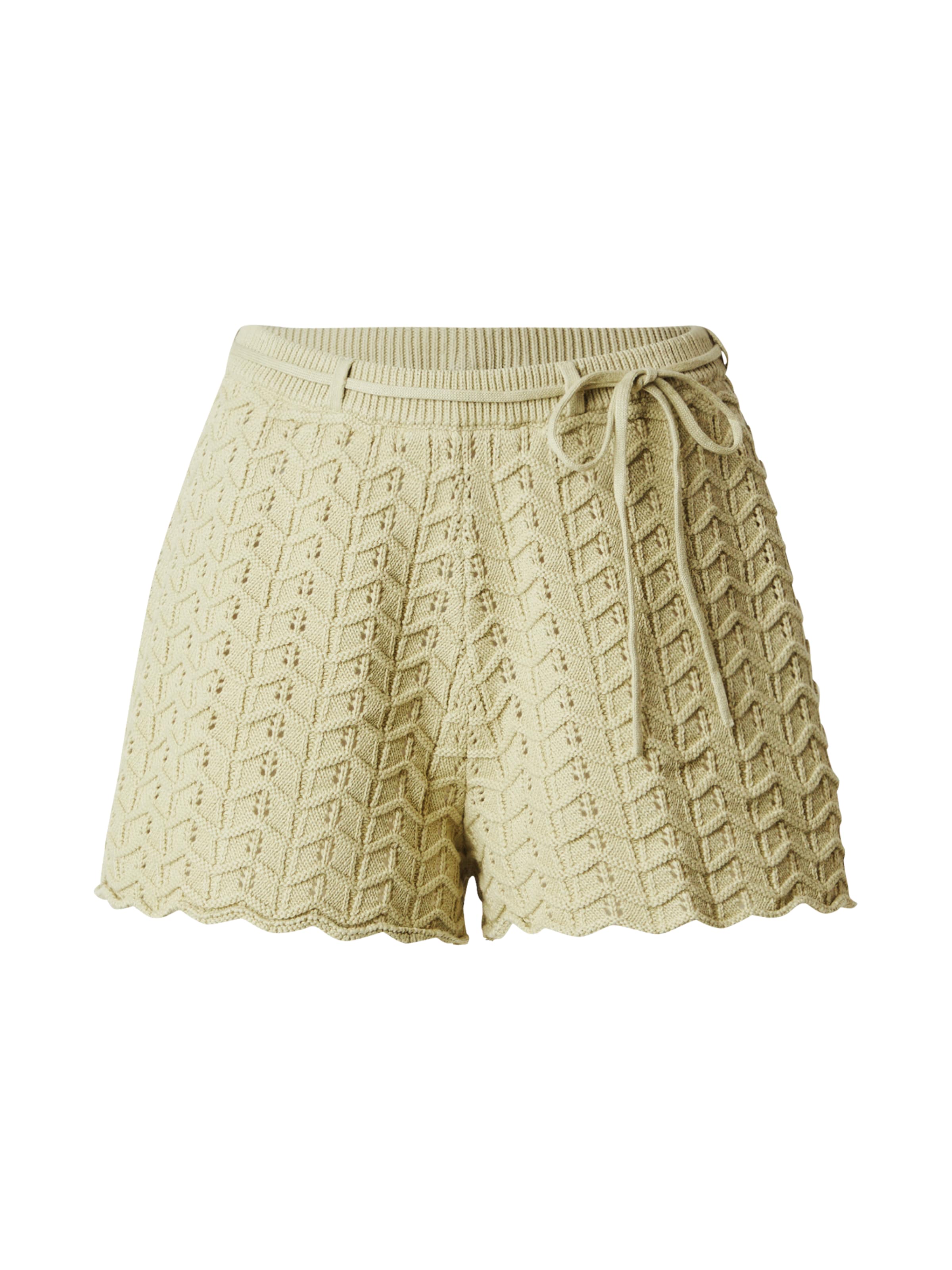 & Other Stories Regular Byxa i grön: framsida