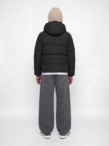 Jack & Jones Junior Χειμερινό μπουφάν 'JJEBecks' σε μαύρο