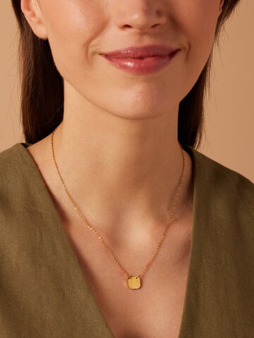 Lucardi Kette in Gold: Vorderseite