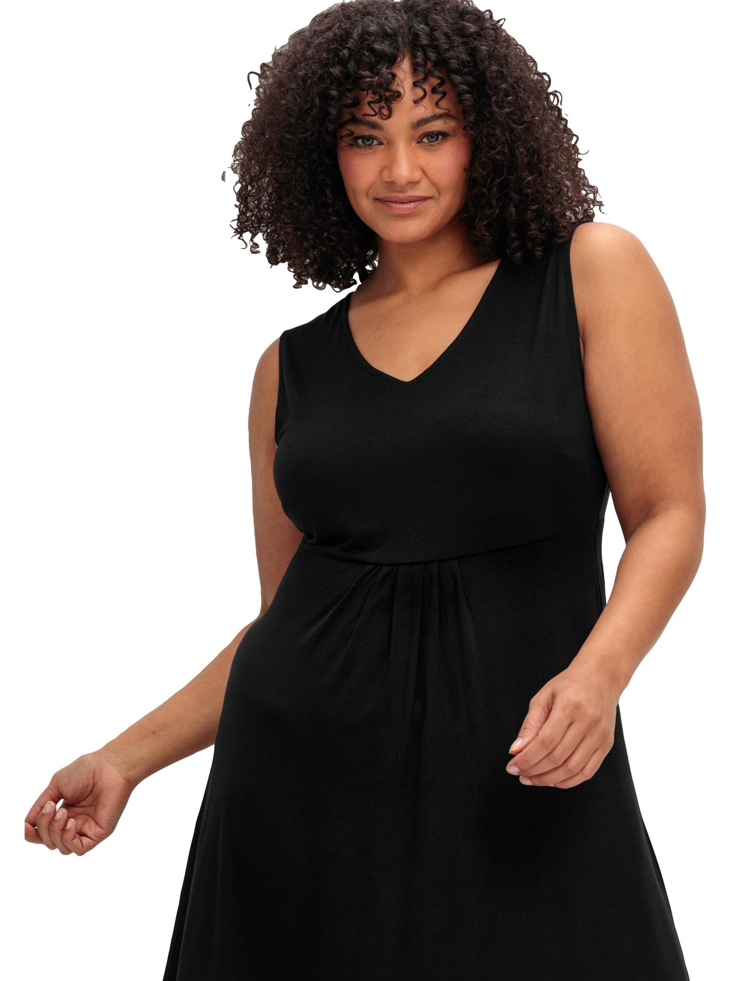 SHEEGO Strandjurk in Zwart