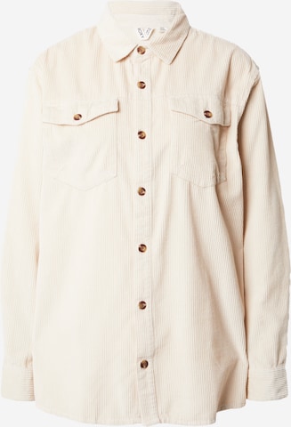 ROXY Blouse in Beige: front