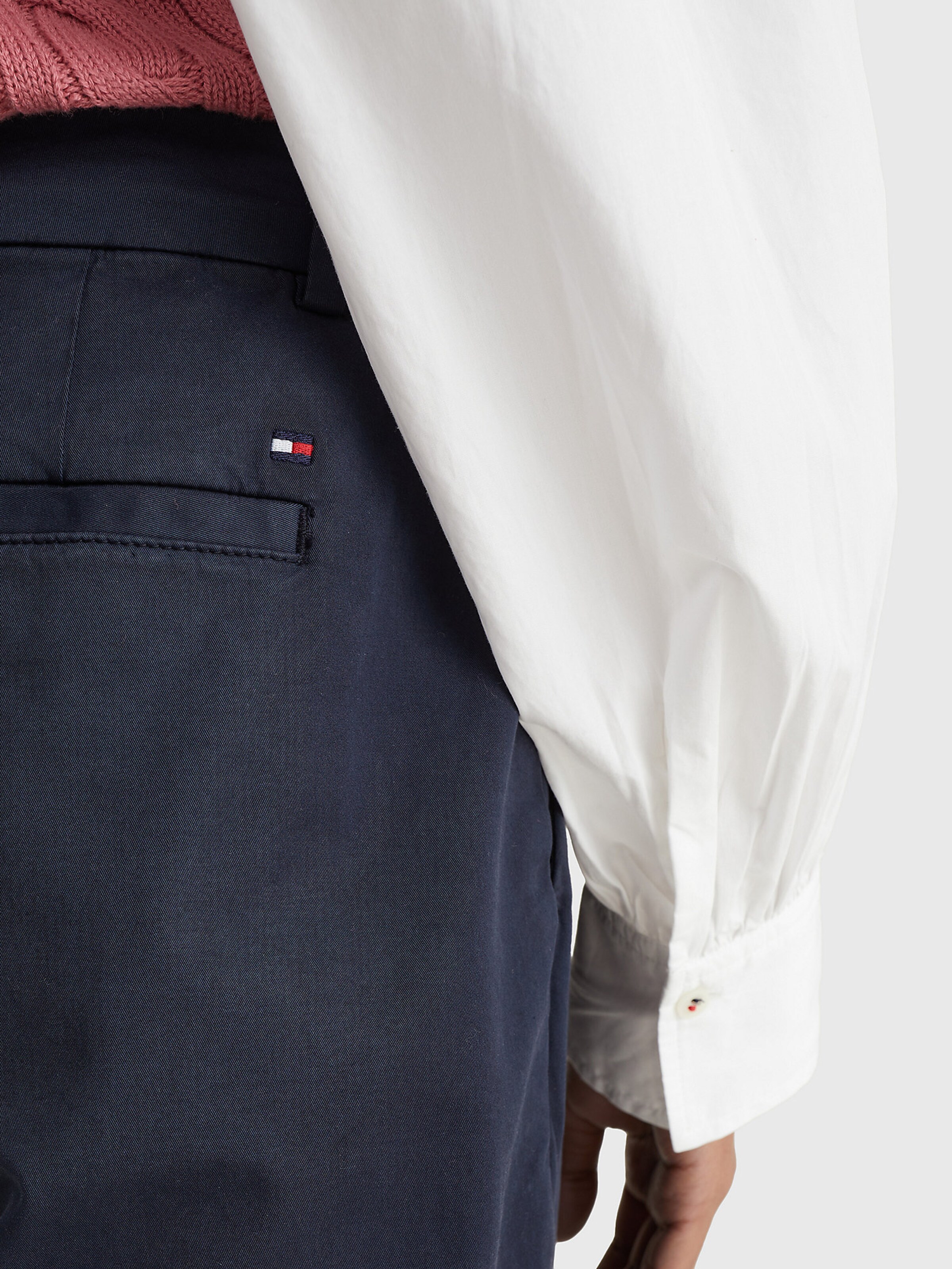 Frauen Große Größen TOMMY HILFIGER Hose in Navy - XE23672 Frauen Große Größen TOMMY HILFIGER Hose in Navy - XE23672