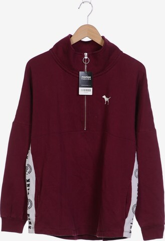 Victoria's Secret Sweatshirt & Zip-Up Hoodie in L in Red: front