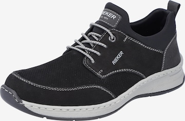 Rieker - Zapatillas deportivas bajas en negro: frente