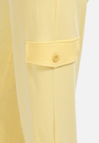 Loosefit Pantalon HELMIDGE en jaune