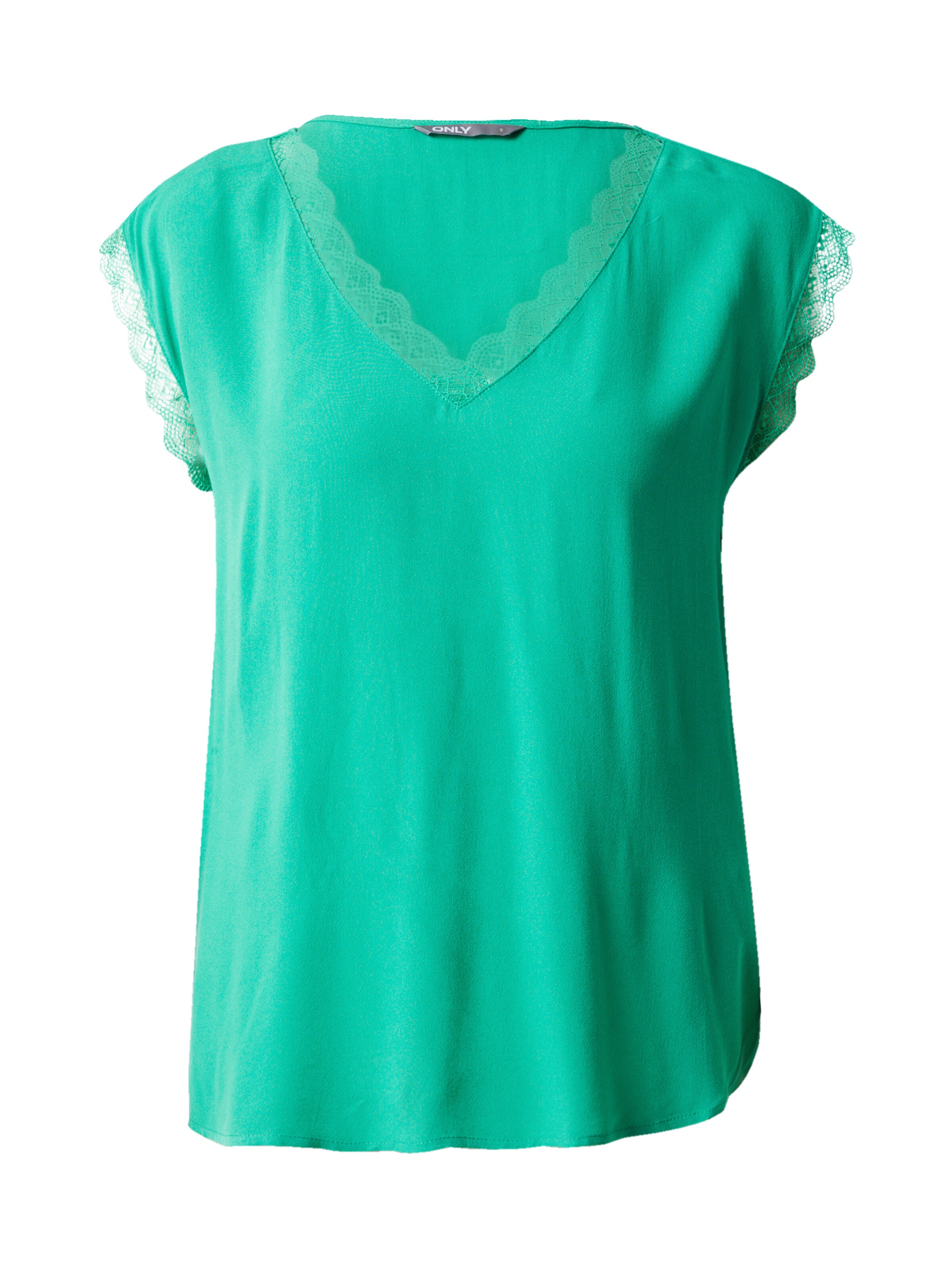 ONLY - Blusa 'JASMINA' em verde: frente