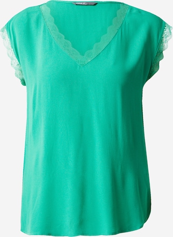 ONLY Shirt 'JASMINA' in Green: front