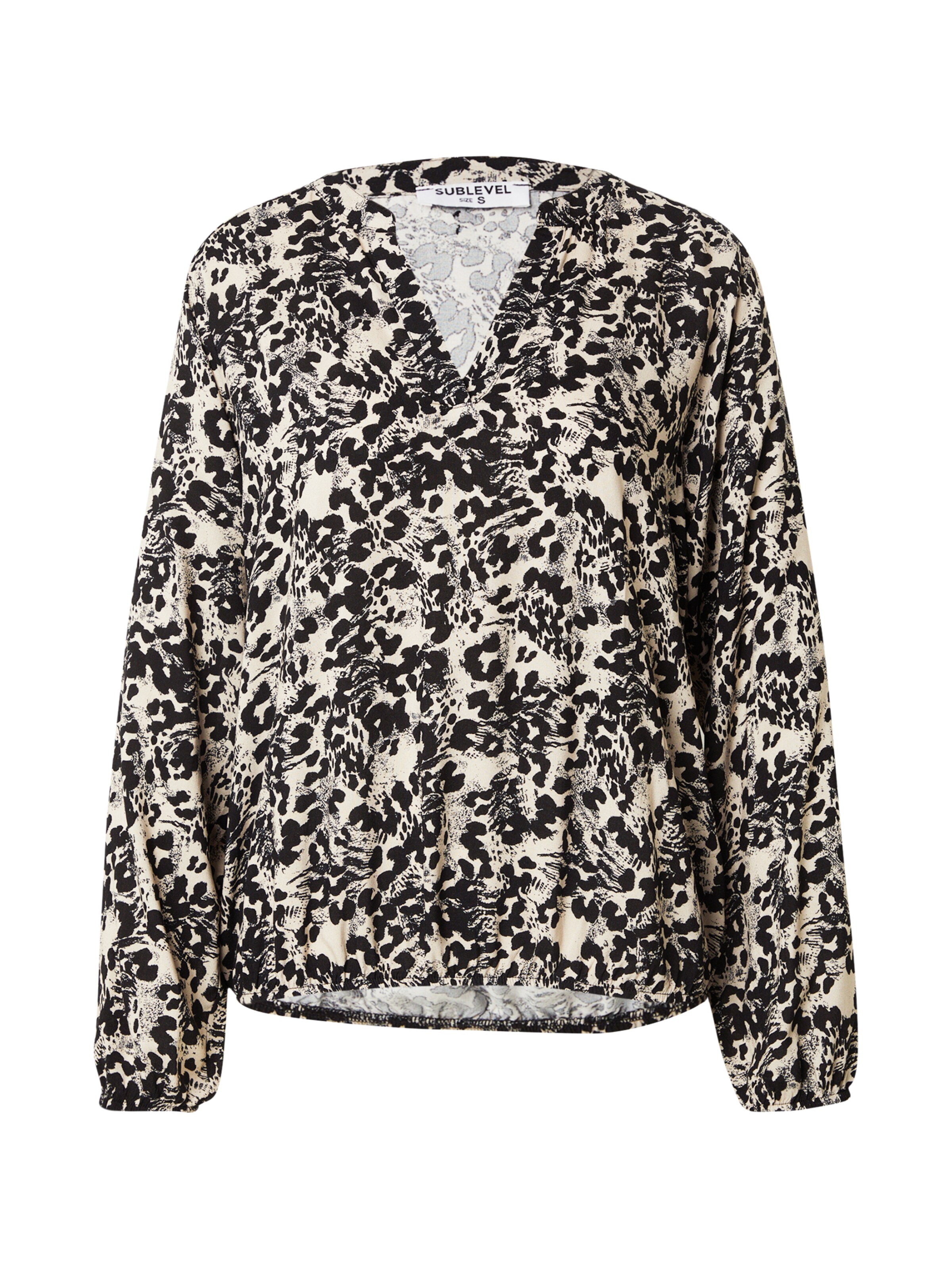 Sublevel - Blusa en beige: frente