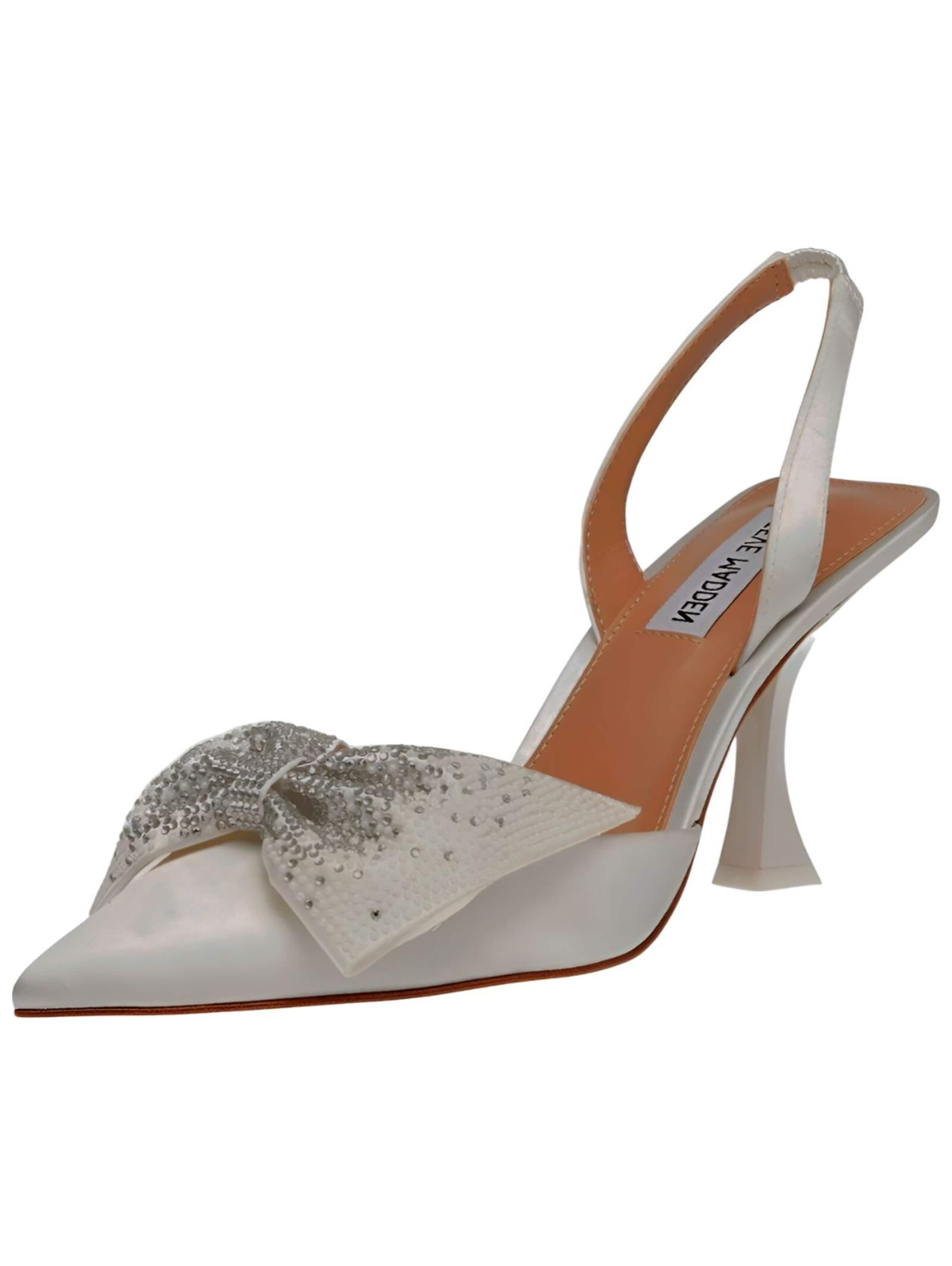 STEVE MADDEN Sling körömcipők 'NITEOWL-P' - fehér: oldalt
